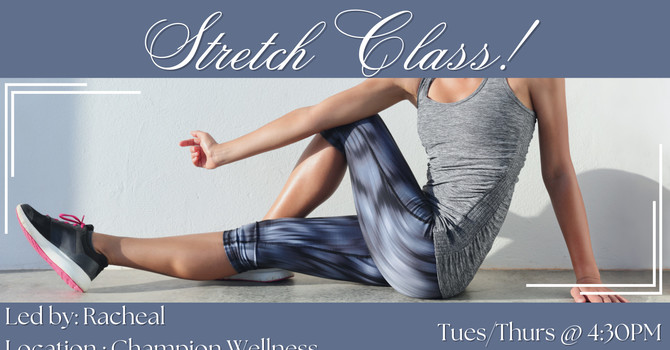 Active Recovery Stretch Thursdays @ 4:30PM