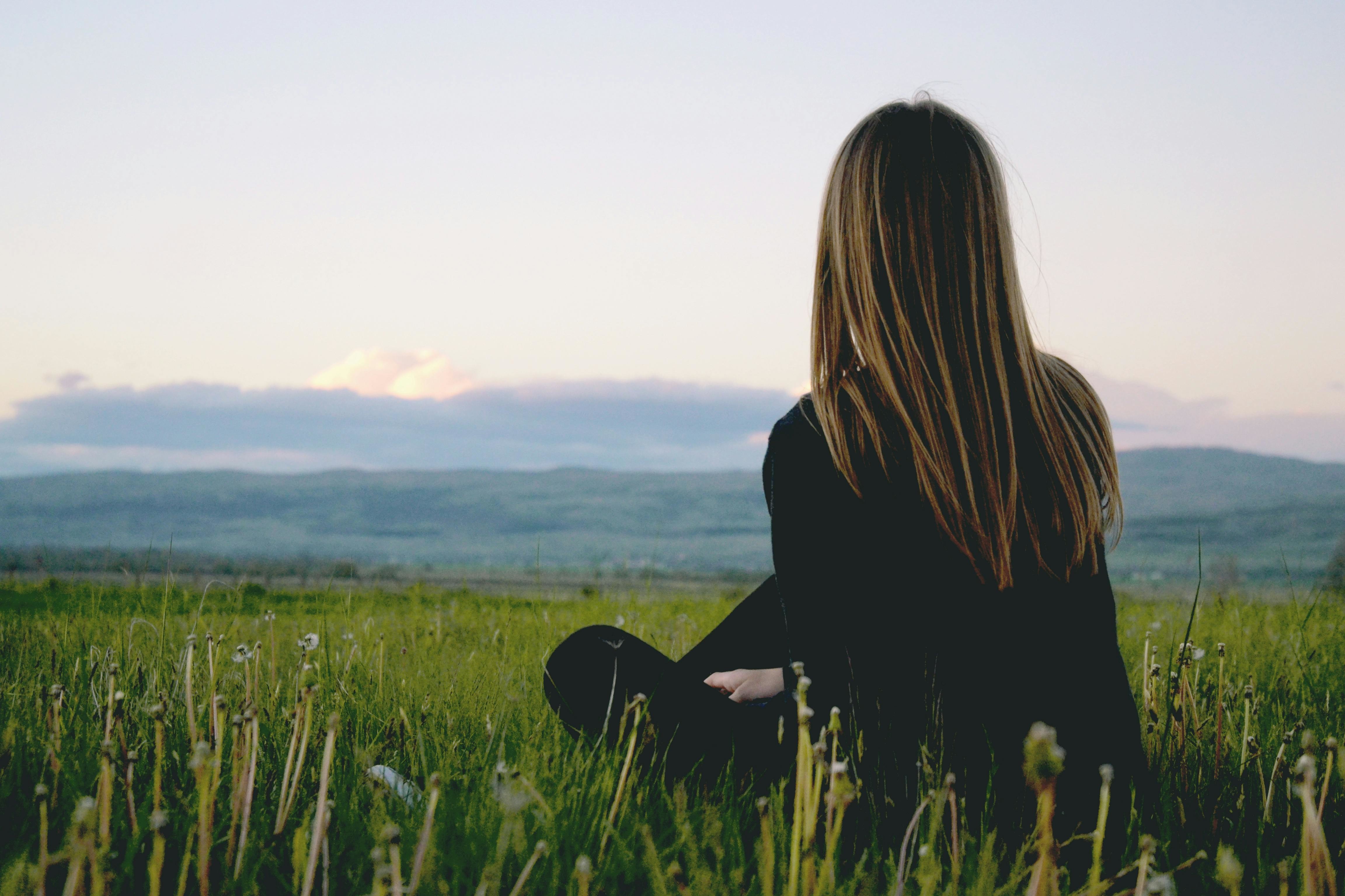 Relaxing in nature